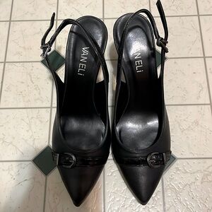 Vaneli black heels